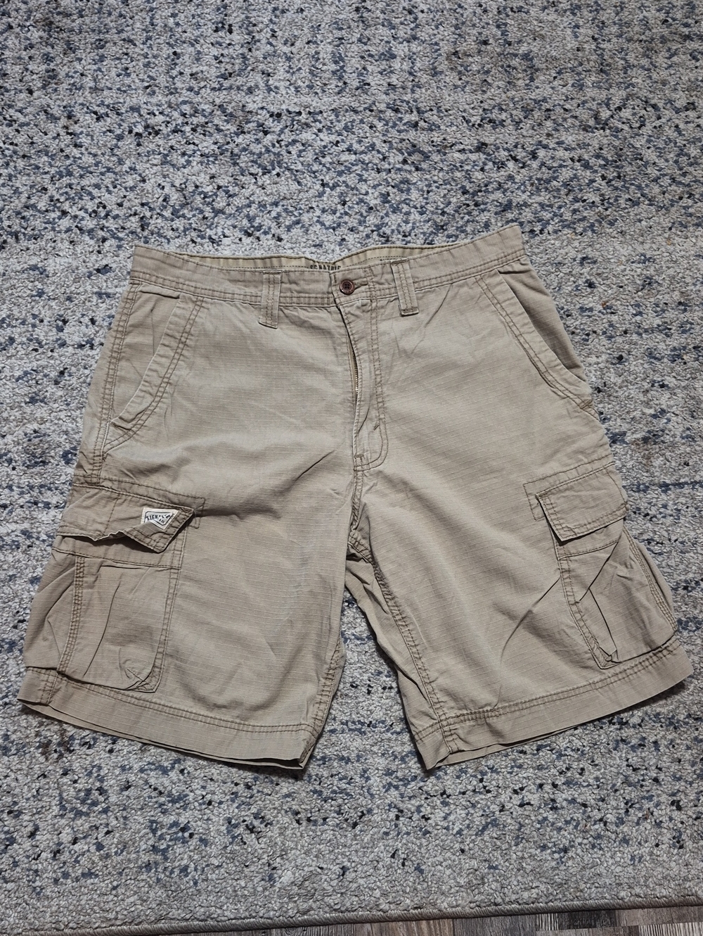 Signature by Levi Strauss Khaki Cargo Shorts